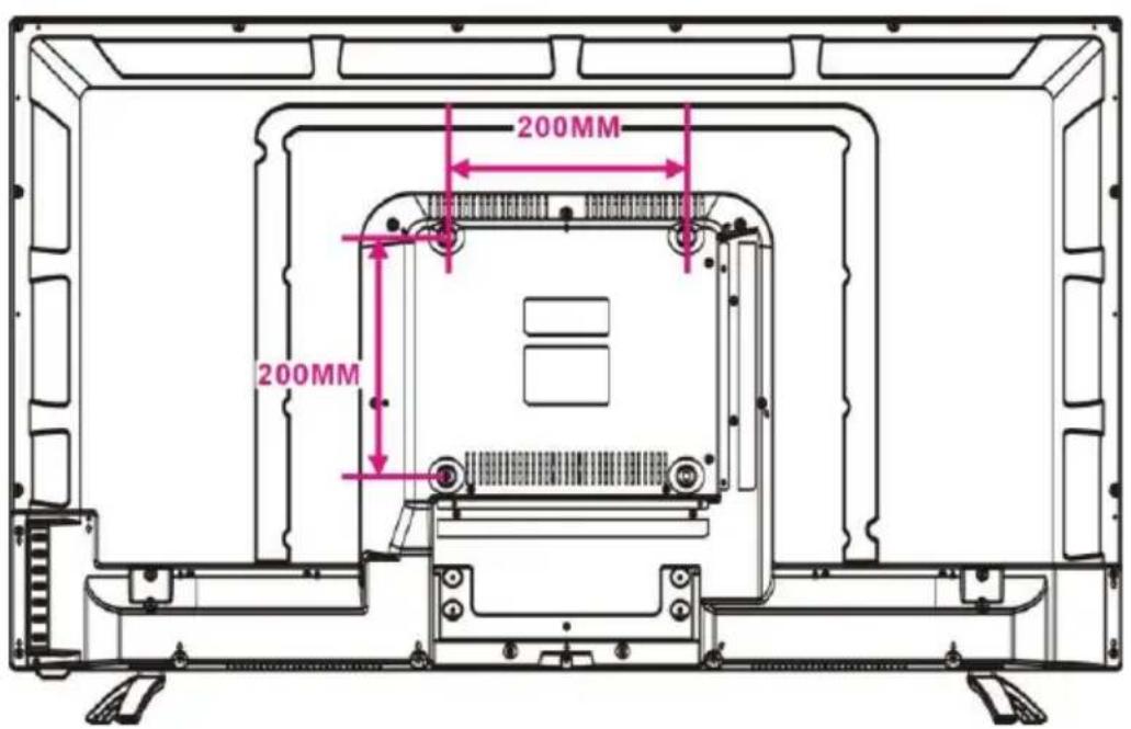 Jay-Tech 4040TT-DVB-T2 - WANDMONTAGE - 1