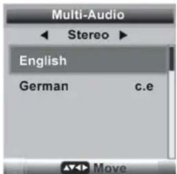 Jay-Tech 4040TT-DVB-T2 - MULTI-AUDIO-EINSTELLUNG - 1