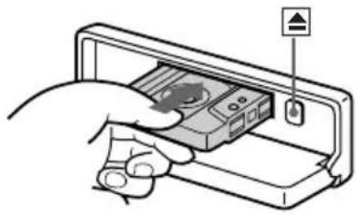 SONY XR-C850RW - Press OPEN and insert a cassette. - 1