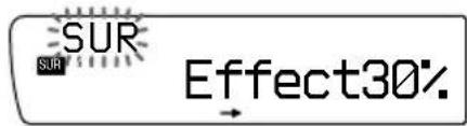 SUR SUR Effect30%