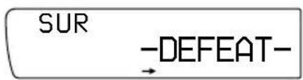 SUR -DEFEAT-
