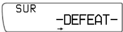 SUR -DEFEAT-