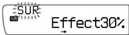 SUR SUR Effect30%