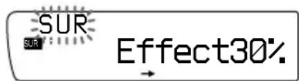 SUR SUR Effect30%