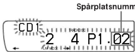 Spårplatsnumm CD1 2 4 P1.02