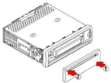 MEDION MD81460 - Bedienteil einsetzen - 1