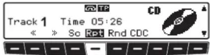 TP CD Track 1 Time 05:28 So Rpt Rnd CDC