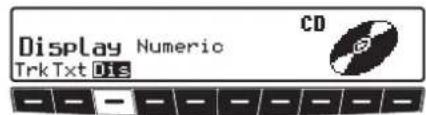 Display Numerio CD Trk Txt Dis