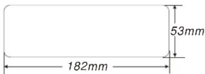 53mm 182mm