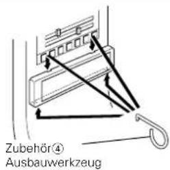 KENWOOD KDC-M9021 - Herausnehmen des Geräts - 1