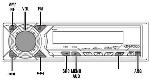 KENWOOD KDC-M9021 - Allgemeine Funktionen - 1