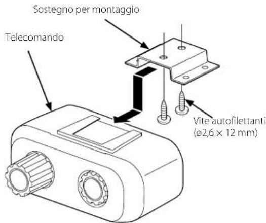 Sostegno per montaggio Telecomando Vite autofilettanti (Ø2,6 × 12 mm)