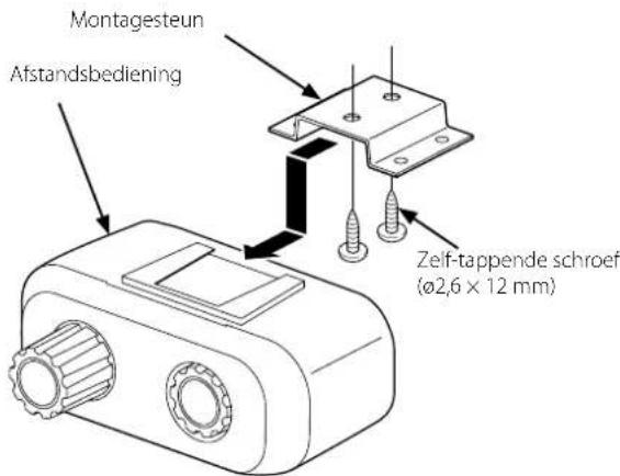 Montagesteun Afstandsbediening Zelf-tappende schroef (ø2,6 x 12 mm)