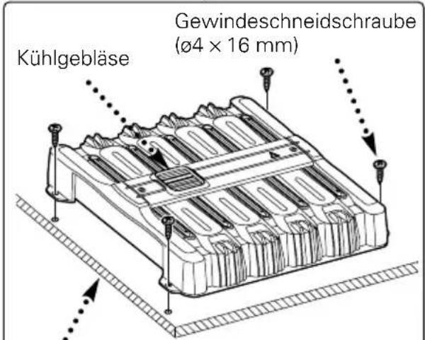 Kühlgebläse Gewindeschneidschraube (Ø4 × 16 mm)