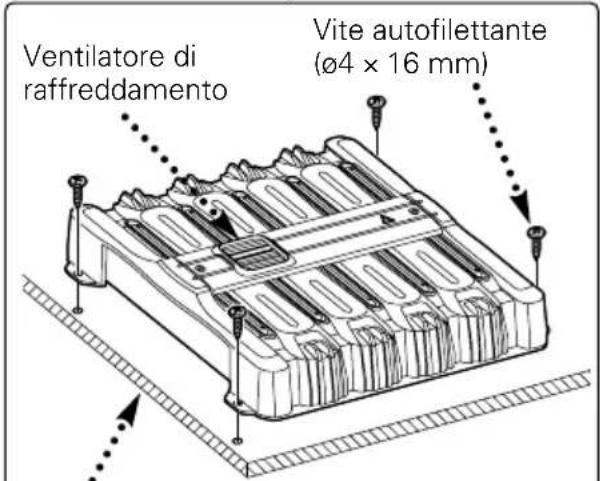 Ventilatore di raffreddamento Vite autofilettante (ø4 x 16 mm)