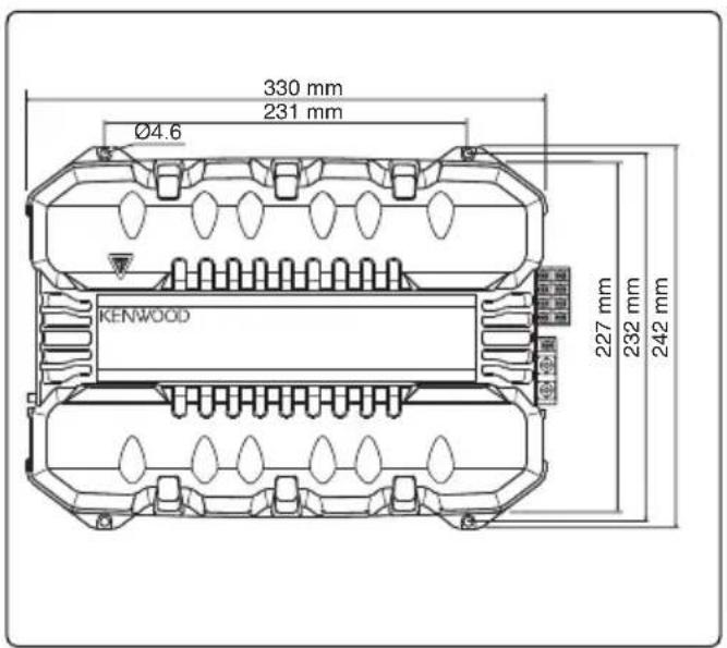 330 mm 231 mm Ø4.6 KENWOOD 227 mm 232 mm 242 mm