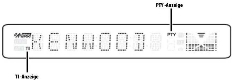KENWOOD KDC-F331A - Abruf der Senderspeicher - 2
