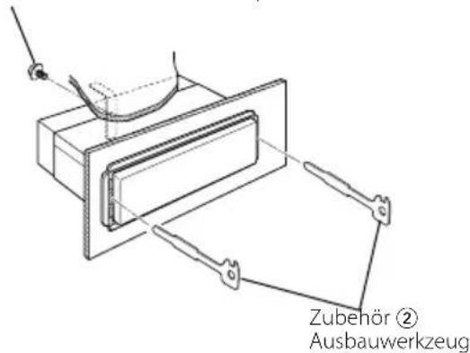 KENWOOD KDC-F331G - Herausnehmen des Geräts - 1