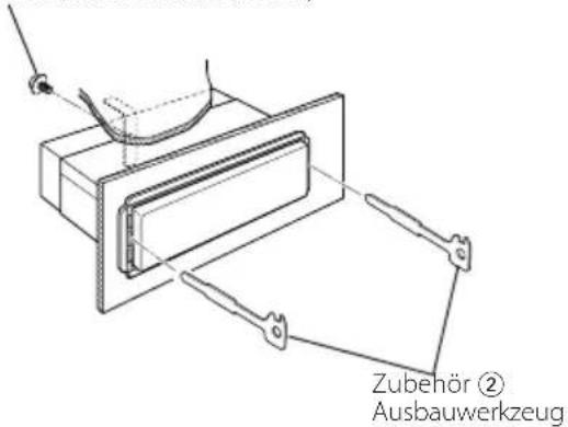 KENWOOD KDC-7027 - Herausnehmen des Geräts - 1