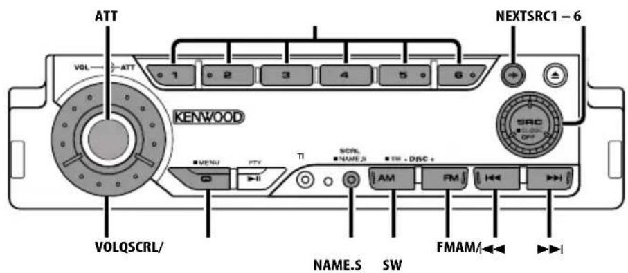 KENWOOD KDC-7027 - Wirkliches Betriebsbeispiel für das Multifunktions-Schlüsselsystem - 2