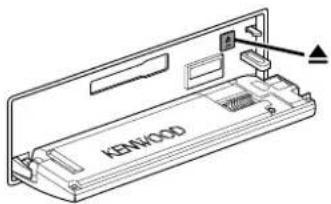 KENWOOD KRC-591V - Auswerfen der Cassette - 1
