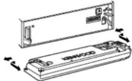 KENWOOD KRC-591V - Abnehmen der Frontblende - 1