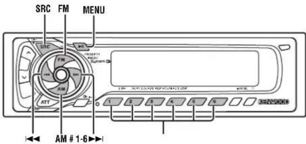 KENWOOD KRC-591V - Tuner-Funktionen - 1