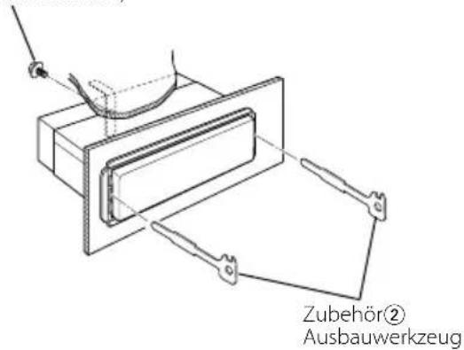 KENWOOD KDC-W8534 - Entfernen des Geräts - 1