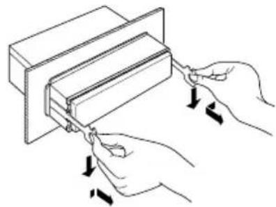 KENWOOD KDC-W8534 - Entfernen des Geräts - 2