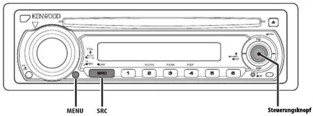 KENWOOD KDC-W4531 - Anzeige des CD-Textes oder MD-Titels - 1