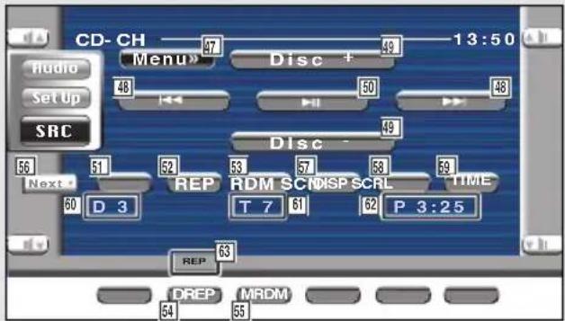 KENWOOD KVT-725DVD - Während der MP3/WMA-Wiedergabe - 1