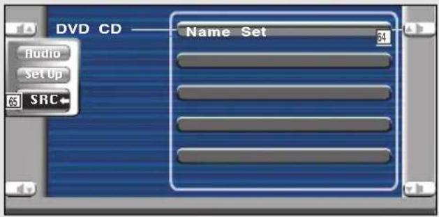 KENWOOD KVT-725DVD - Anzeige des CD/MP3/WMA/Disc-Wechsler- Menübildschirms - 2