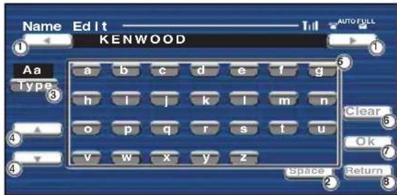 KENWOOD KVT-725DVD - Wählen Sie ein Speichergerät aus, in dem Sie Telefondaten registrieren wollen - 2