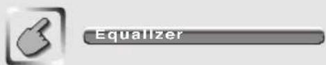 KENWOOD KVT-725DVD - Anzeige des Equalizerbildschirms - 1