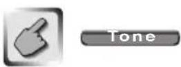 KENWOOD KVT-725DVD - Anzeige des Ton-Einrichtungsbildschirms - 1