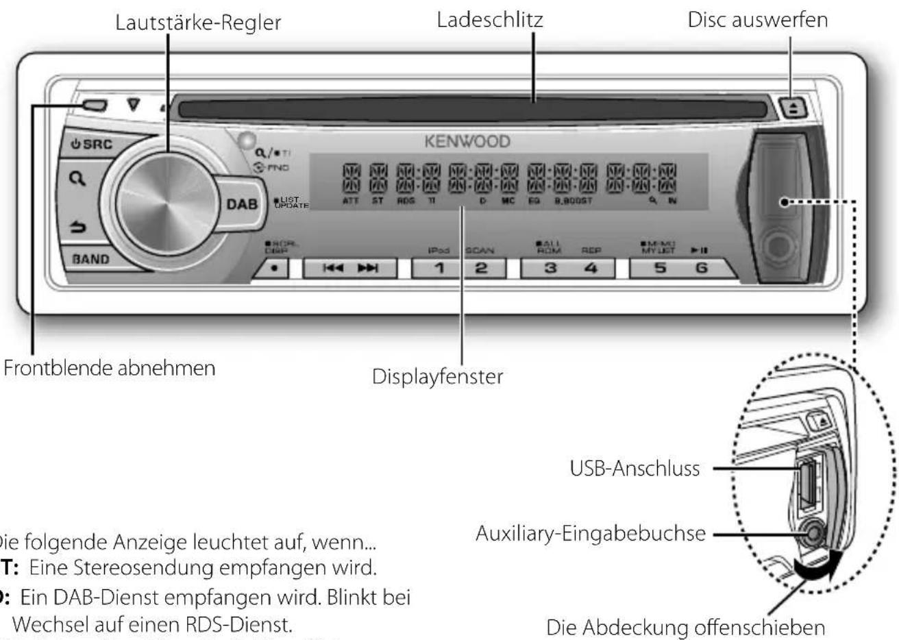KENWOOD KDC-4551U - GrundlegenderBetrieb - 1