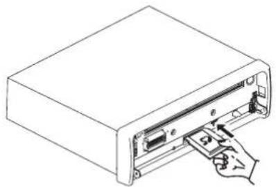 Fusion CA-CD700 - Insert the SD Card - 1