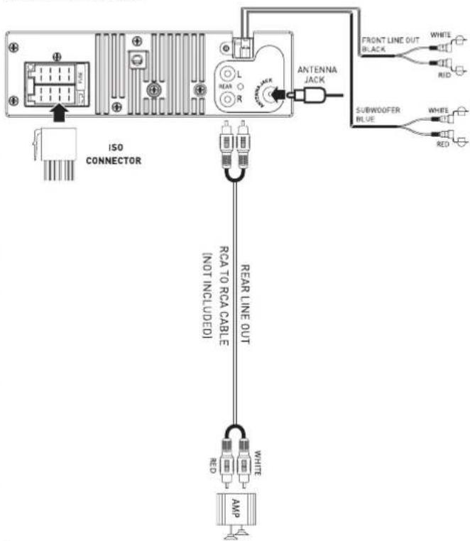 Fusion CA-CD700 - CONNECTING THE SYSTEM - 1
