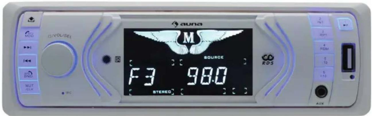 auna M SOURCE F3 98.0 STEREO R-D-S AUX