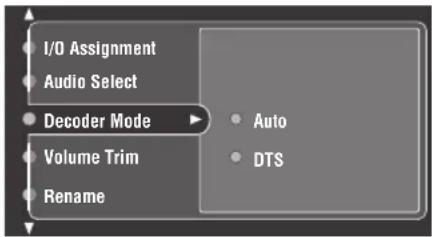 YAMAHA RX-V2600 - ■Decoder Mode (Decoder-Modus) - 1