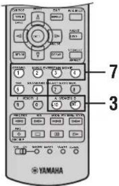 YAMAHA RX-V2600 - Grundlegende Bedienung - 3