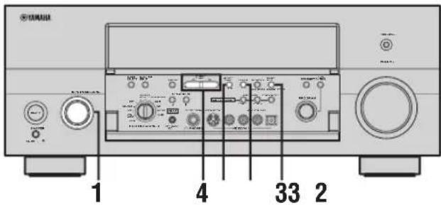 YAMAHA RX-V2600 - Automatische Abstimmung - 1