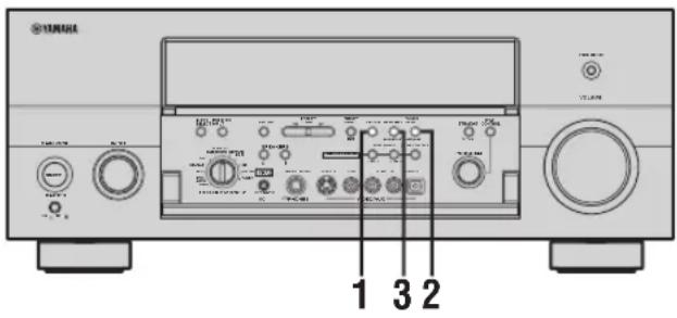 YAMAHA RX-V2600 - Hinweis - 1