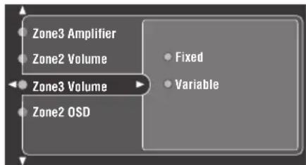 YAMAHA RX-V2600 - Zone3 Volume (Zone 3 Lautstärke) - 1