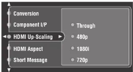 YAMAHA RX-V2600 - ■HDMI Up-Scaling (HDMI Up-scaling) - 1