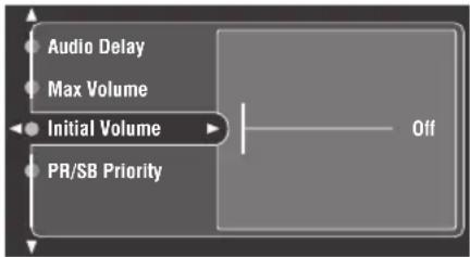 YAMAHA RX-V2600 - Initial Volume (Anfängliche Lautstärke) - 1