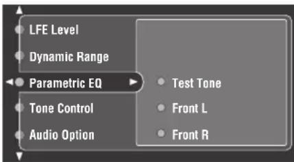 YAMAHA RX-V2600 - ■Parametric EQ (Parametrischer Equalizer) - 1