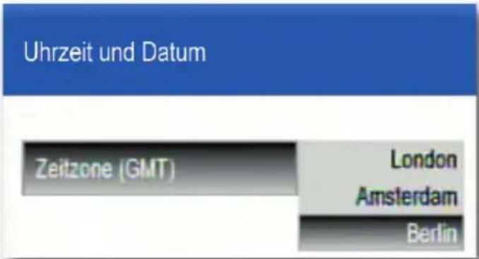 Uhrzeit und Datum Zeitzone (GMT) London Amsterdam Berlin