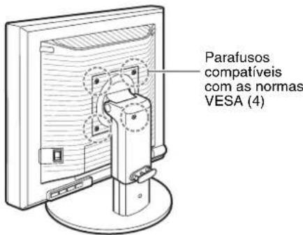 Parafusos compatíveis com as normas VESA (4)