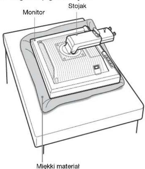 Monitor Stojak Miękki materiał